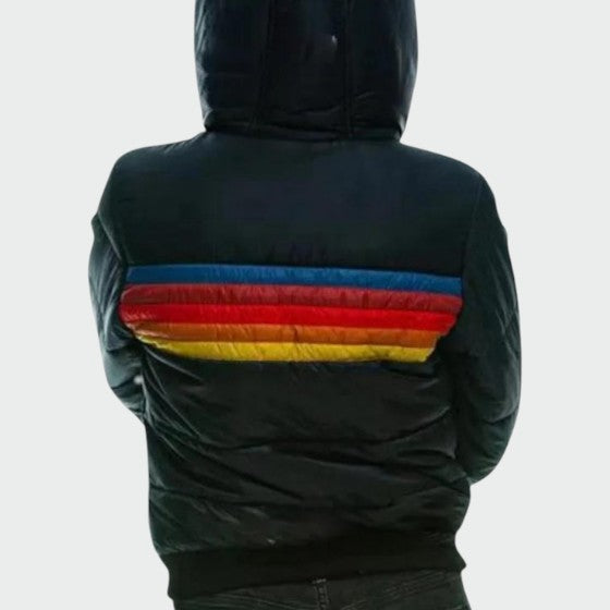 Damen Daunenjacke mit wasserdichter Oberfläche und Winter-Design - Marineblau
