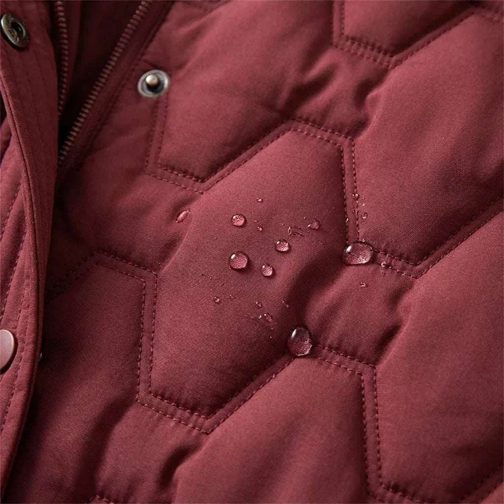 Lizza – Longline Hooded Down Coat
