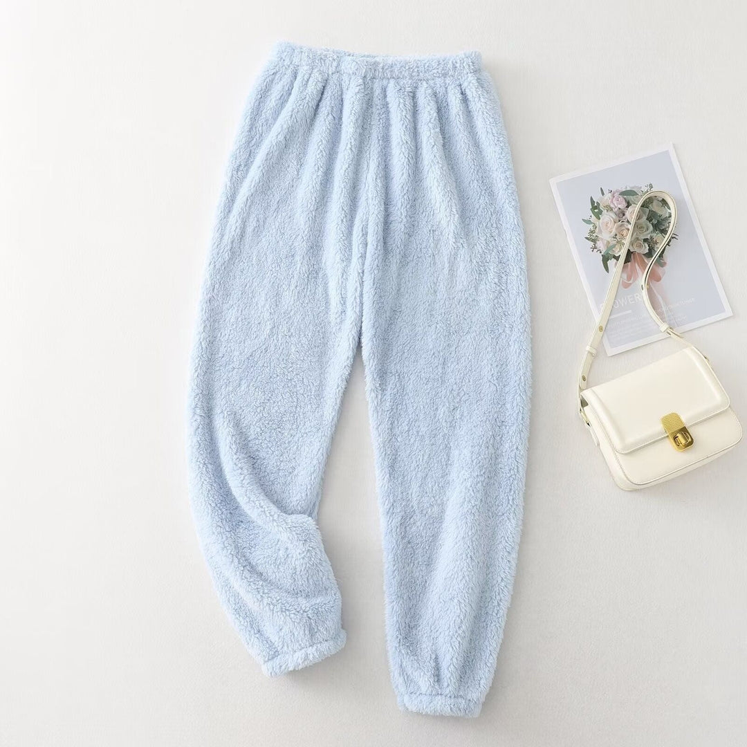 Damen Fleecehose mit Fleece-Futter für den Alltag - Rosa