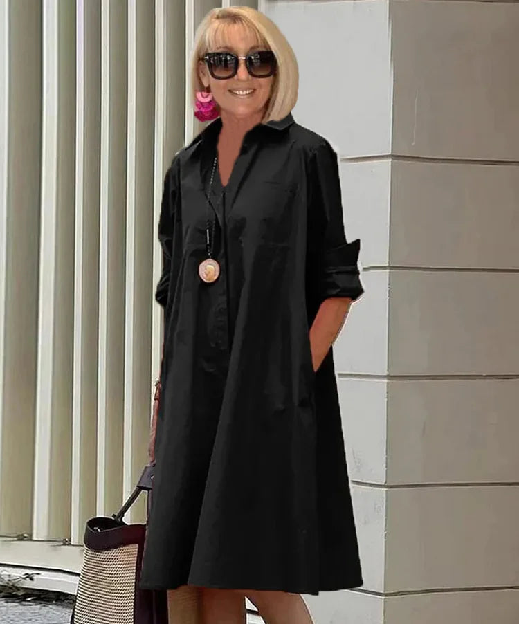 Béryl - Robe Chemise Chic Et Élégante Avec Une Coupe Sophistiquée