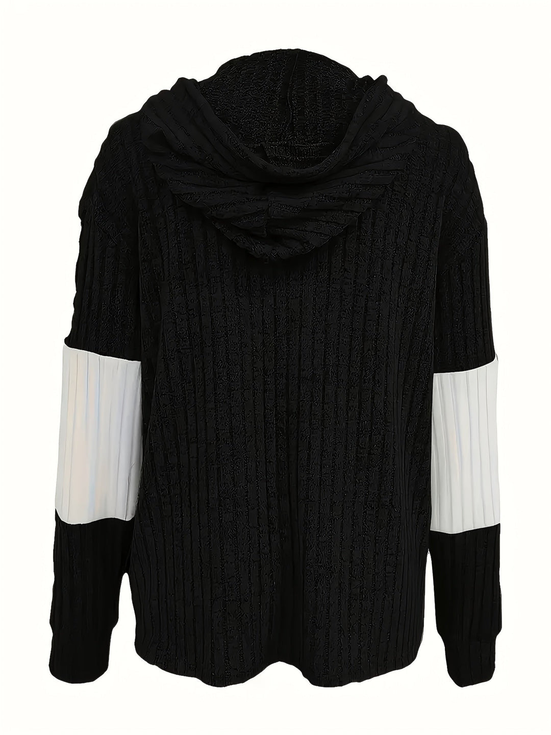Tamara | Textured Hooded Zip Jacket