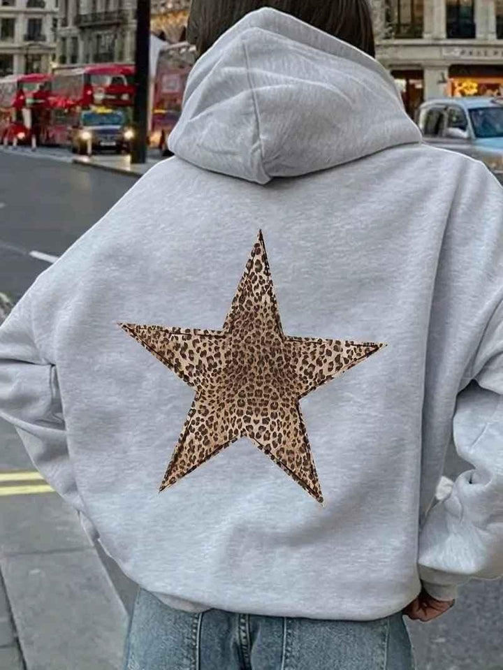Damen Kapuzenpullover mit hoodie für kalte Tage - Blau