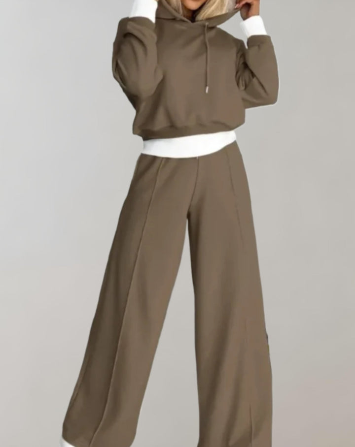 Damen Kapuzenpullover mit Kapuze für den Alltag - Schwarz