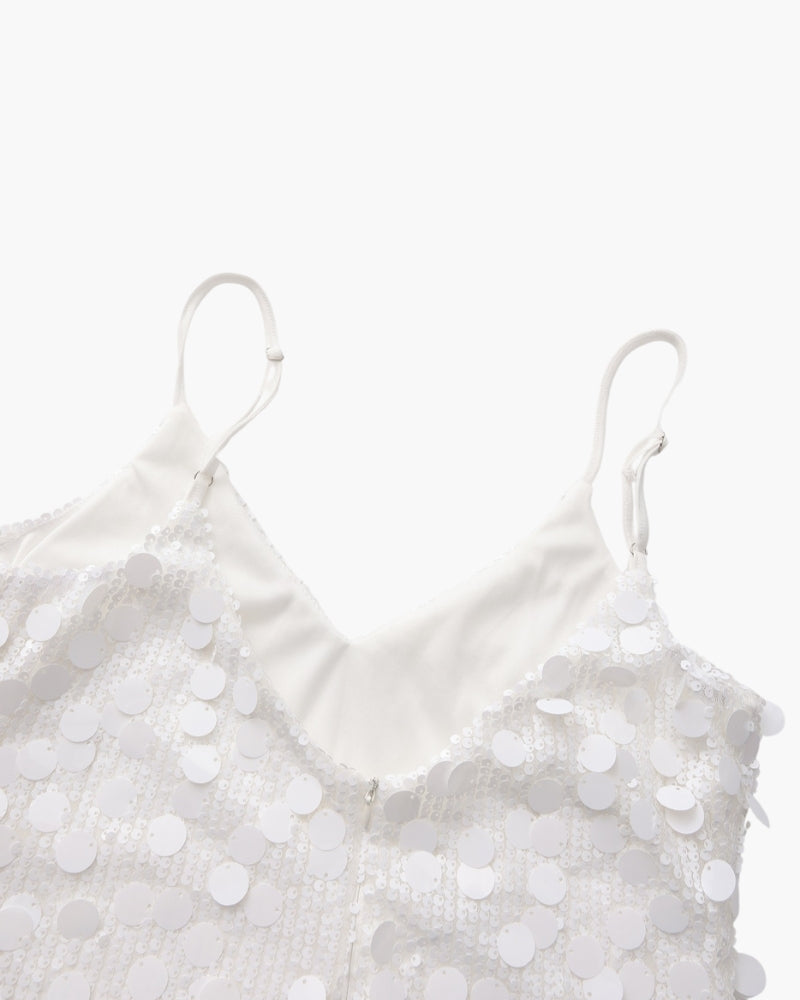 Damen Paillettenkleid mit Reissverschluss