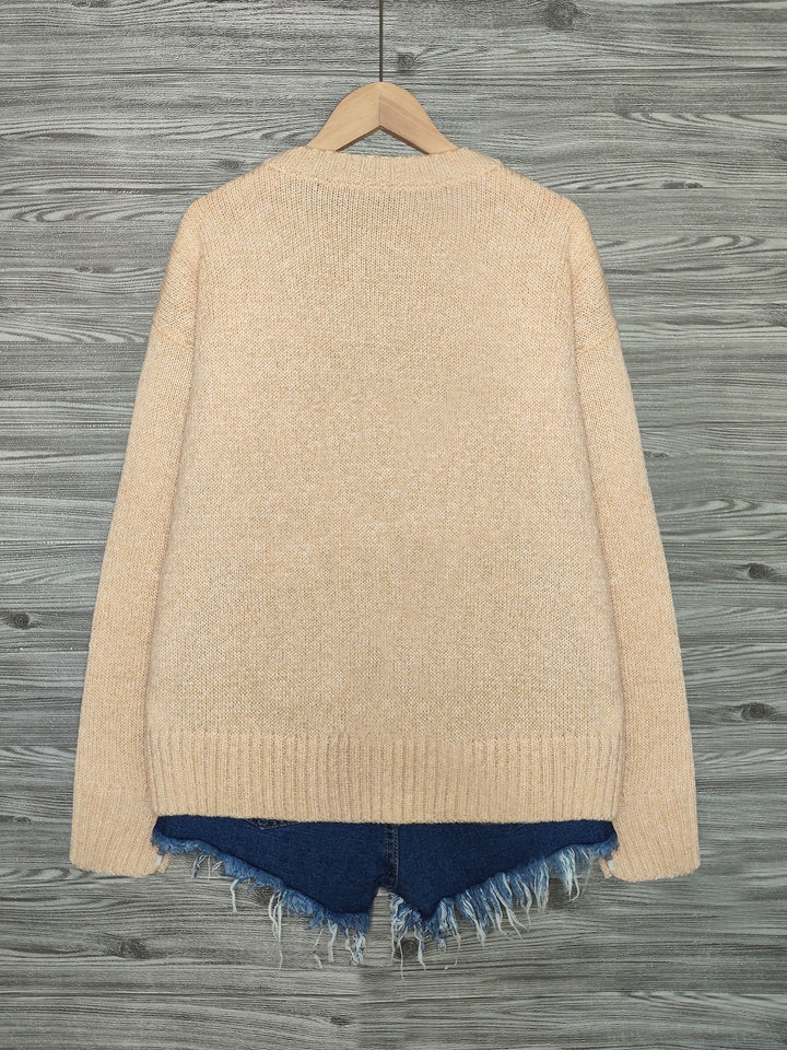 Talia | Cosy Cat-Print Jumper