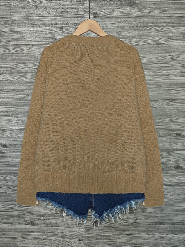 Talia | Cosy Cat-Print Jumper