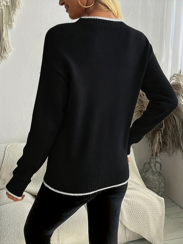 Noelle | Festive Snowflake Jumper