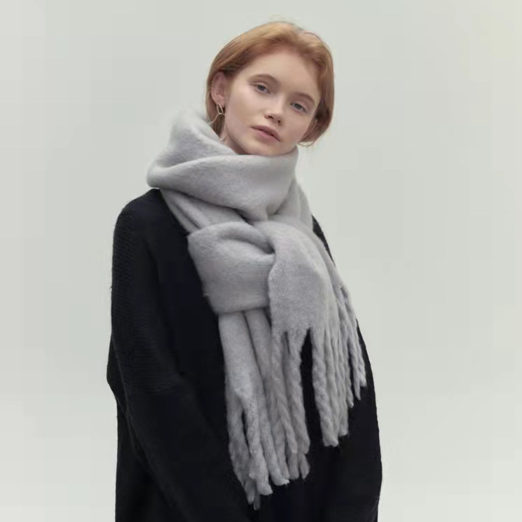 Damen Schal mit daisy für Alltag und Freizeit