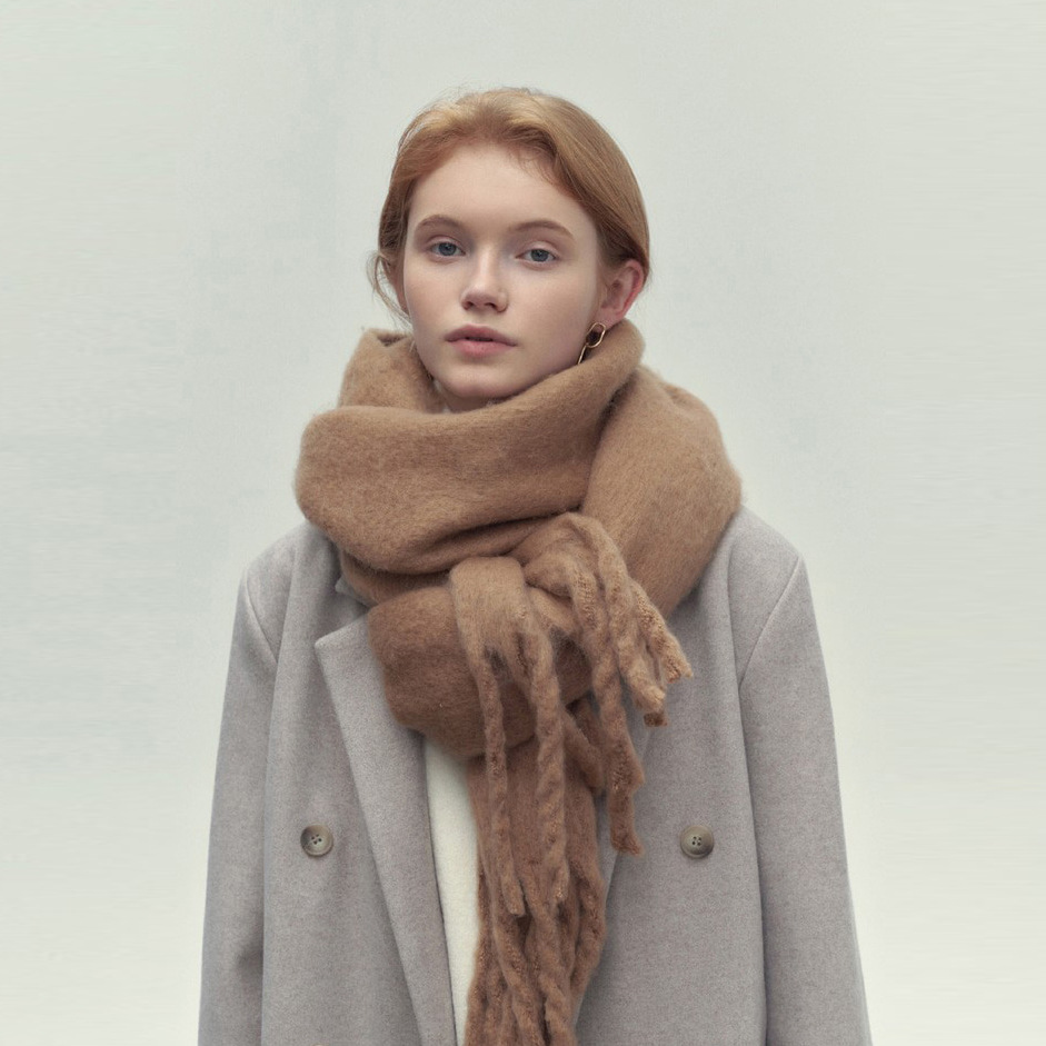Damen Schal mit daisy für Alltag und Freizeit