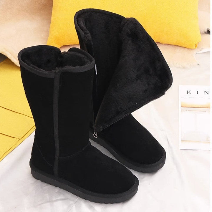 Damen Schneestiefel mit seitlichem Reissverschluss