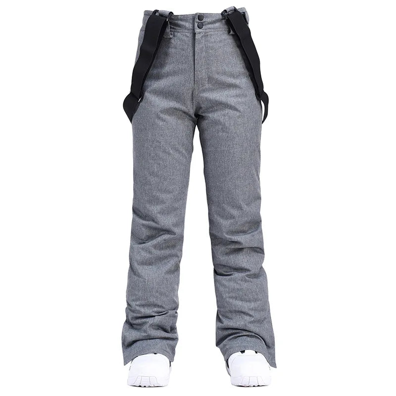 Damen Skihose mit hohem Bund und verstellbaren Trägern