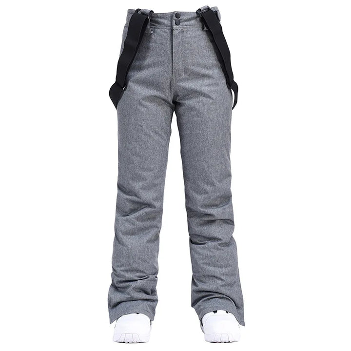 Damen Skihose mit hohem Bund und verstellbaren Trägern
