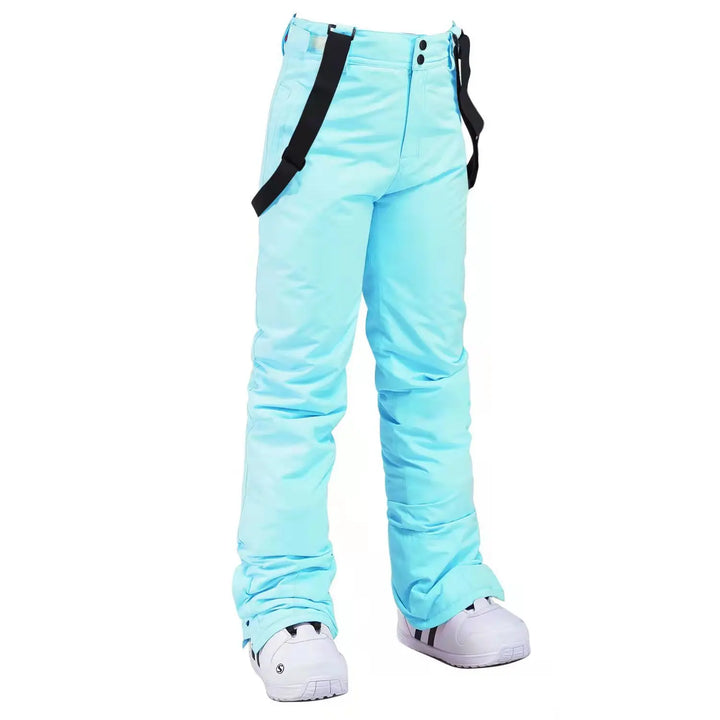 Damen Skihose mit hohem Bund und verstellbaren Trägern