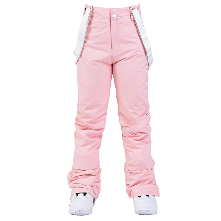 Damen Skihose mit hohem Bund und verstellbaren Trägern