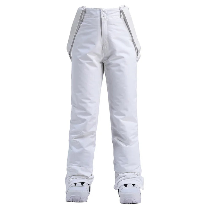 Damen Skihose mit hohem Bund und verstellbaren Trägern