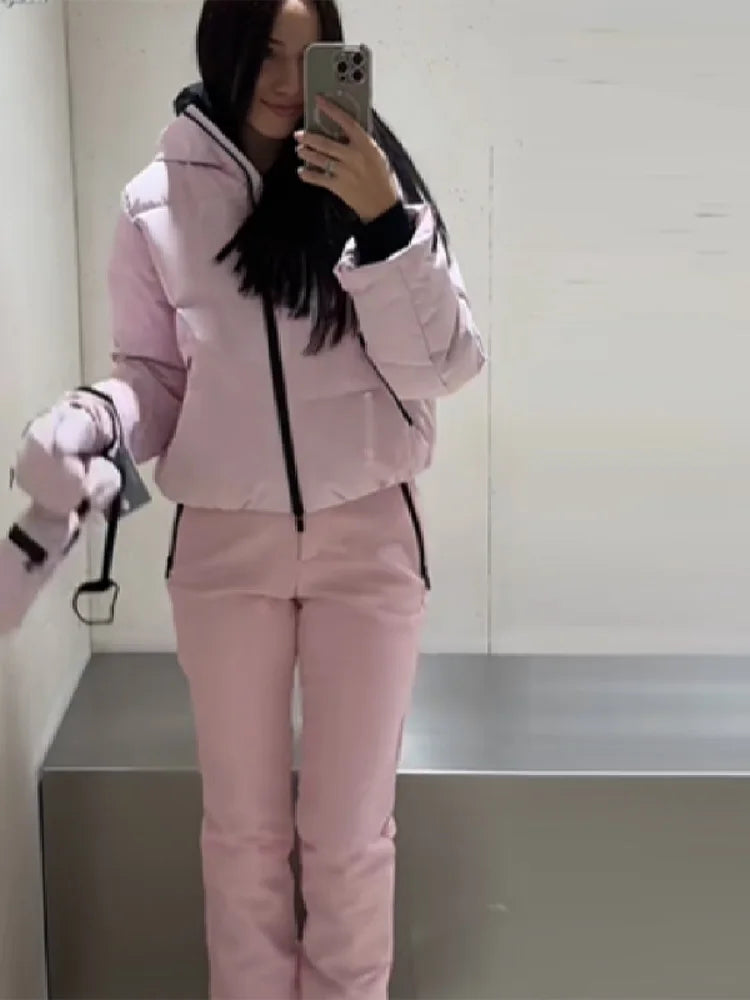 Damen Skijacke mit Skihose im Set