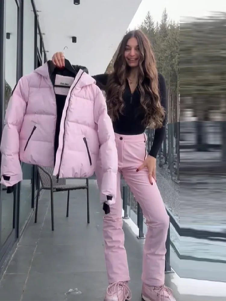 Damen Skijacke mit Skihose im Set