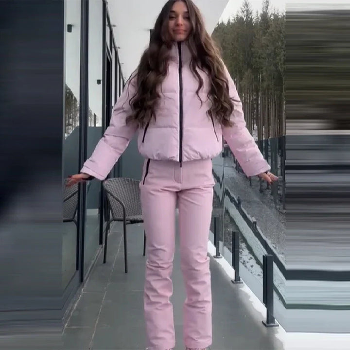 Damen Skijacke mit Skihose im Set