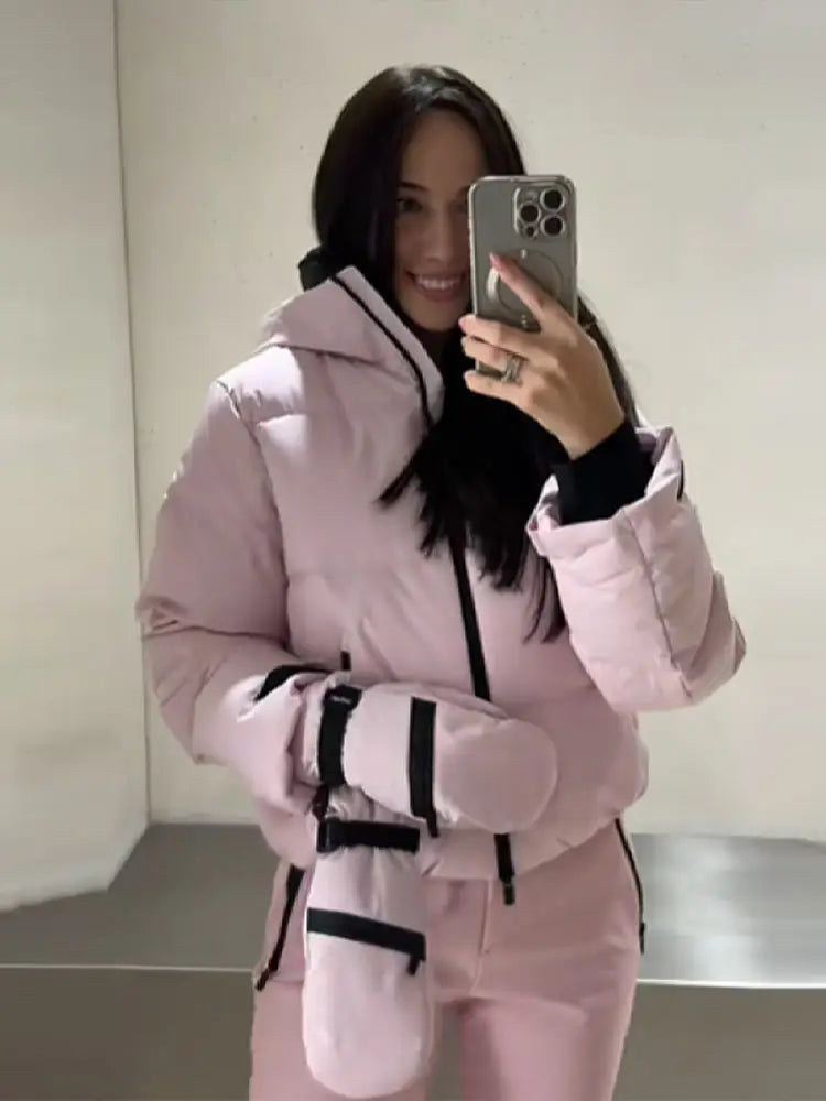 Damen Skijacke mit Skihose im Set