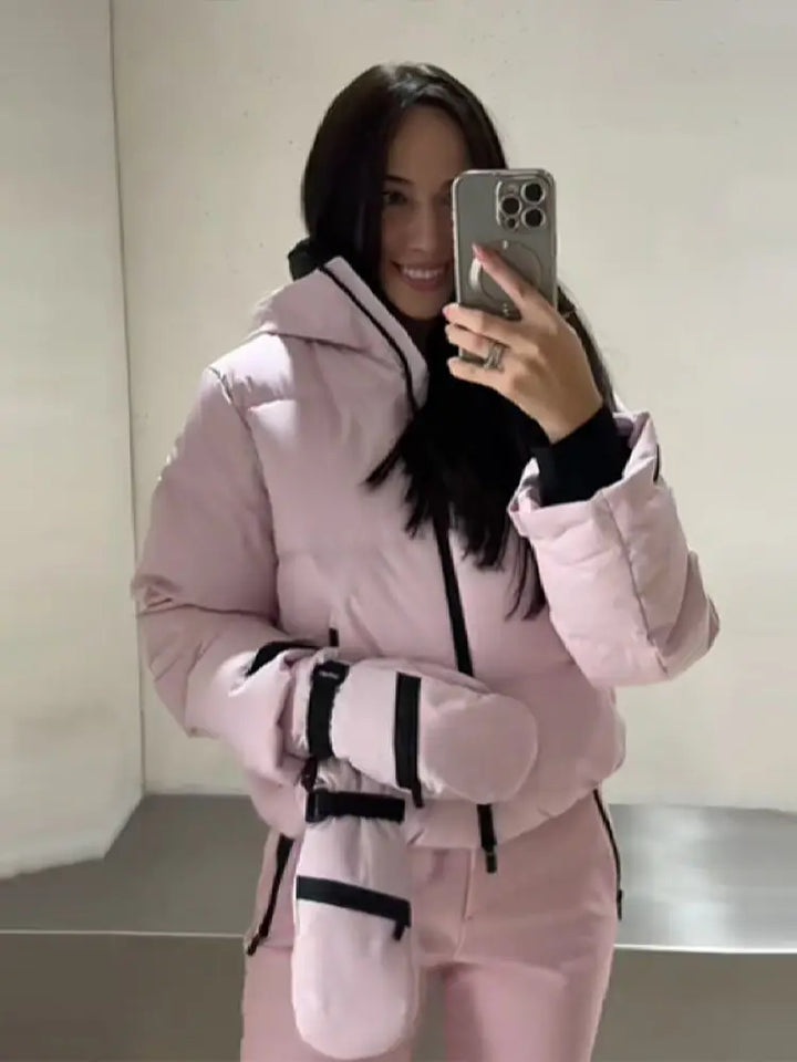Damen Skijacke mit Skihose im Set