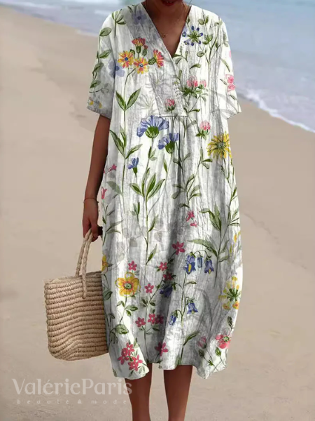 Béryl - Élégante Robe D&