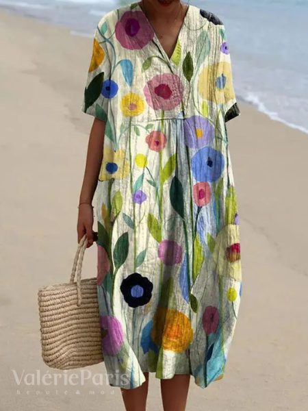 Béryl - Élégante Robe D&