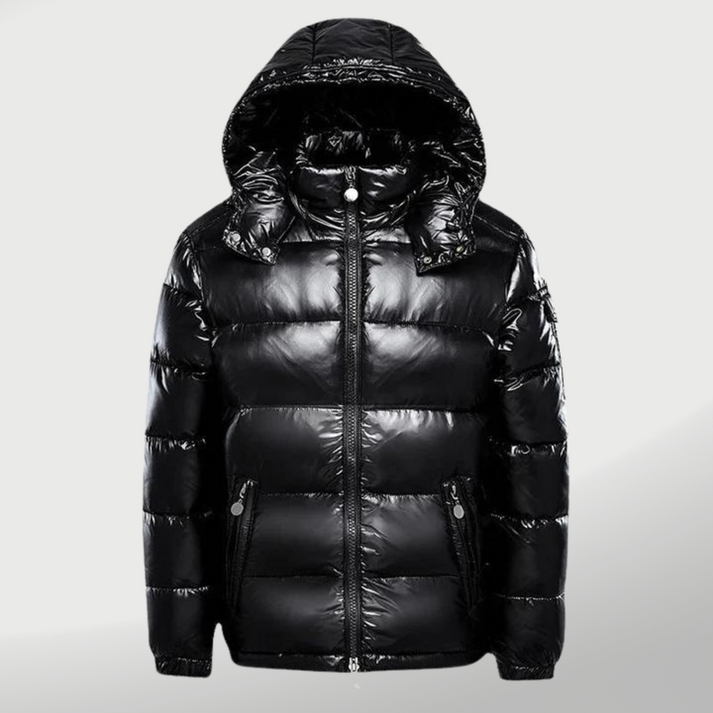 Damen Steppjacke mit winddichter Oberfläche für den Alltag - Schwarz