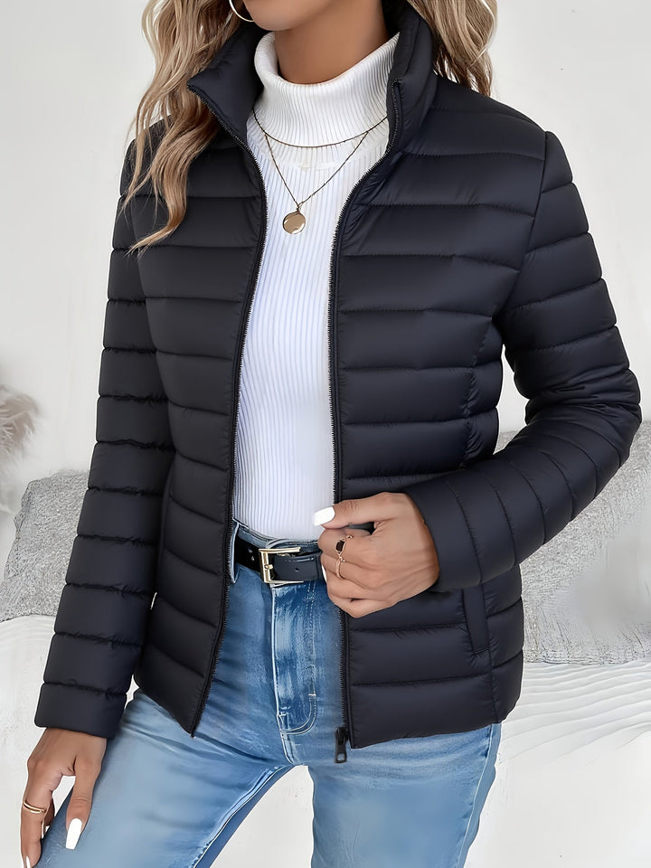 Damen Übergangsjacke für den Alltag mit klarer Form - Grün