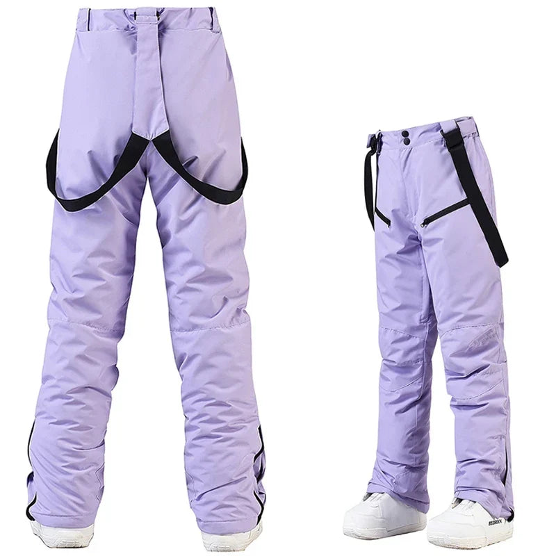 Damen und Herren Skihose mit schrägen Reissverschlusstaschen