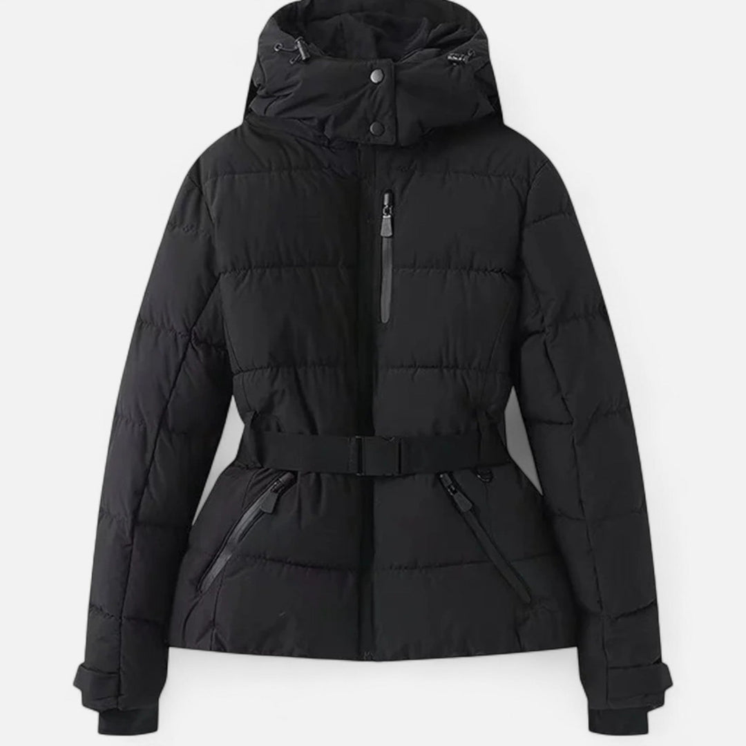 Damen Winterjacke mit Steppung und Kapuze