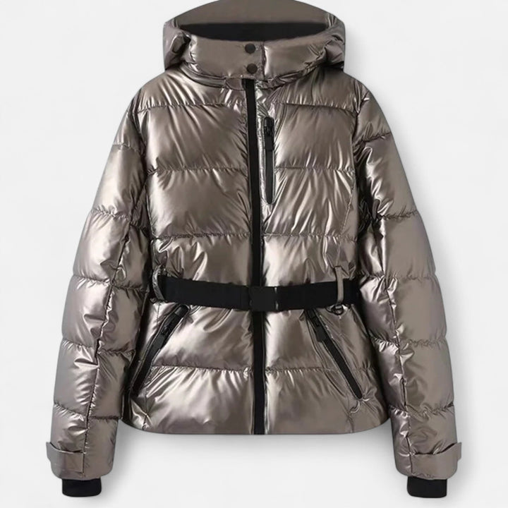 Damen Winterjacke mit Steppung und Kapuze