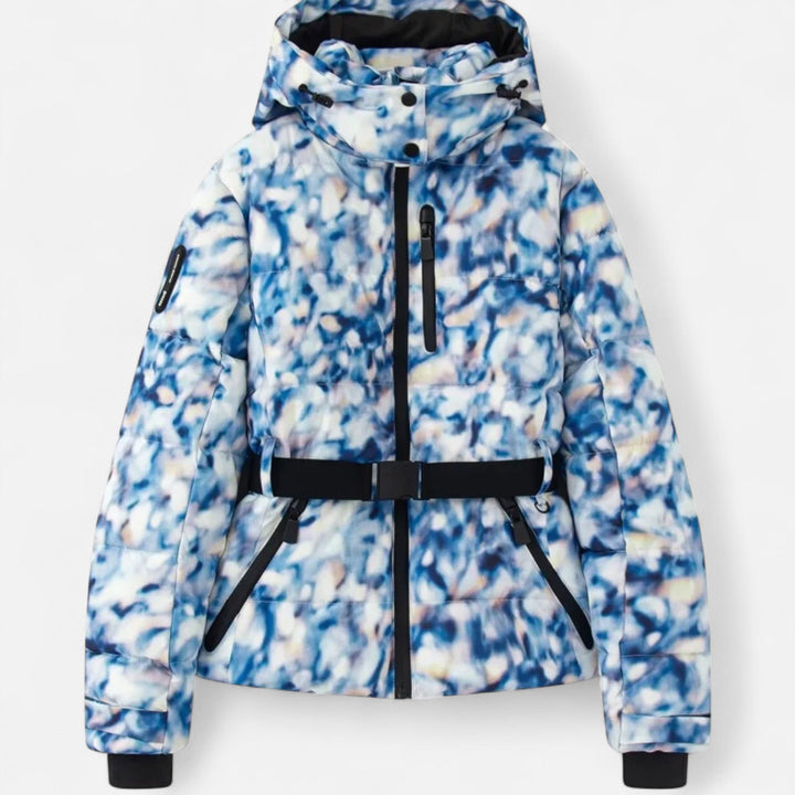 Damen Winterjacke mit Steppung und Kapuze