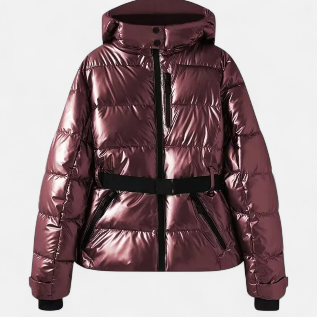 Damen Winterjacke mit Steppung und Kapuze
