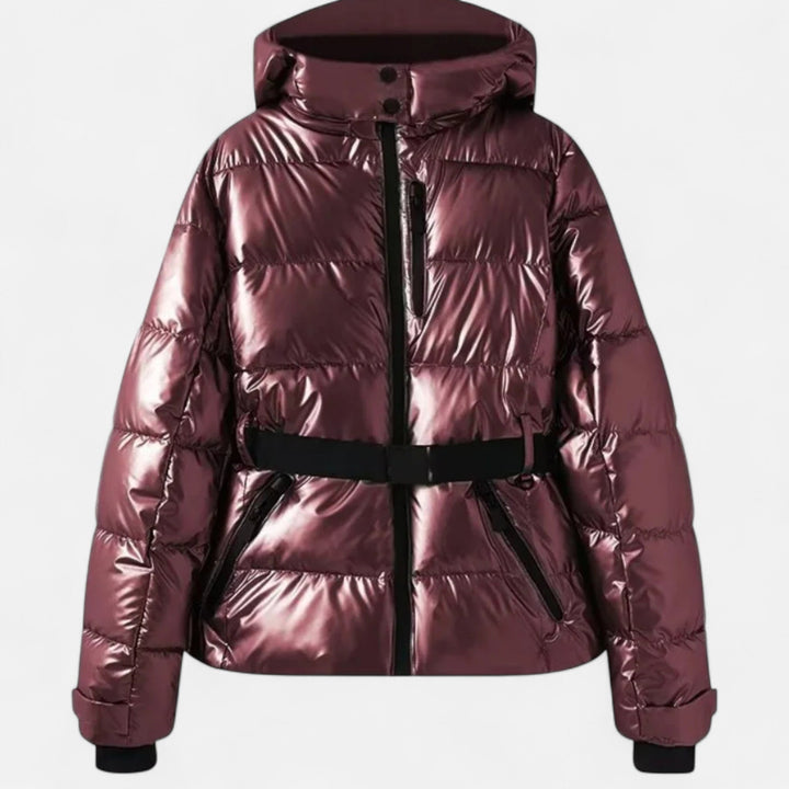 Damen Winterjacke mit Steppung und Kapuze