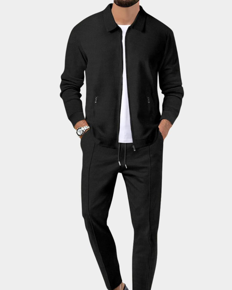 Herren Blazer mit klarem Schnitt für kalte Tage - Beige