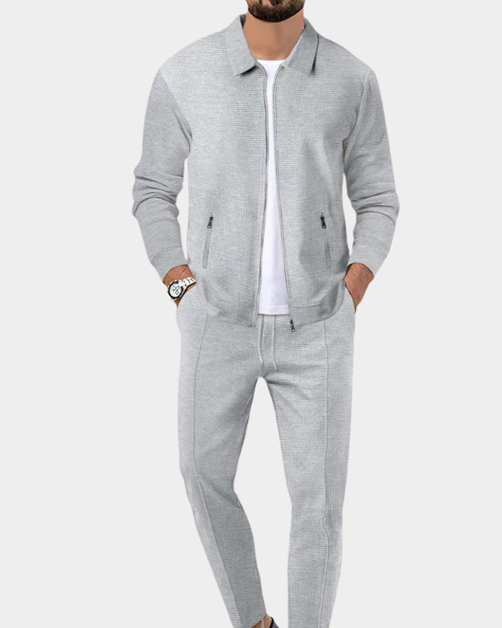Herren Blazer mit klarem Schnitt für kalte Tage - Beige