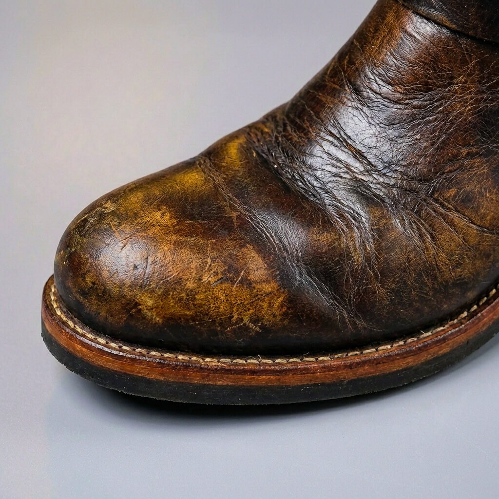 Herren Boots mit zwei Schnallen am Schaft