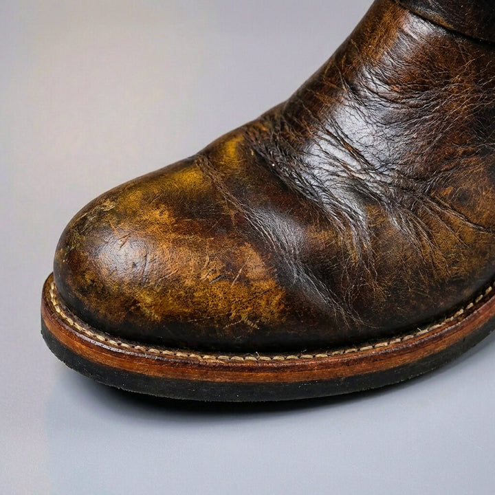 Herren Boots mit zwei Schnallen am Schaft
