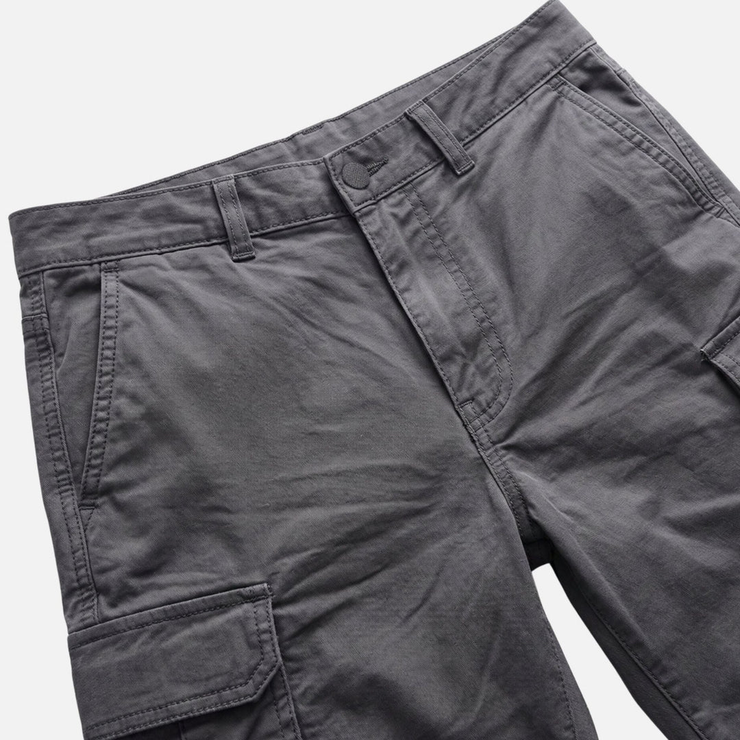 Herren Cargo-Bermudas mit Taschen Sommer Lockere Passform