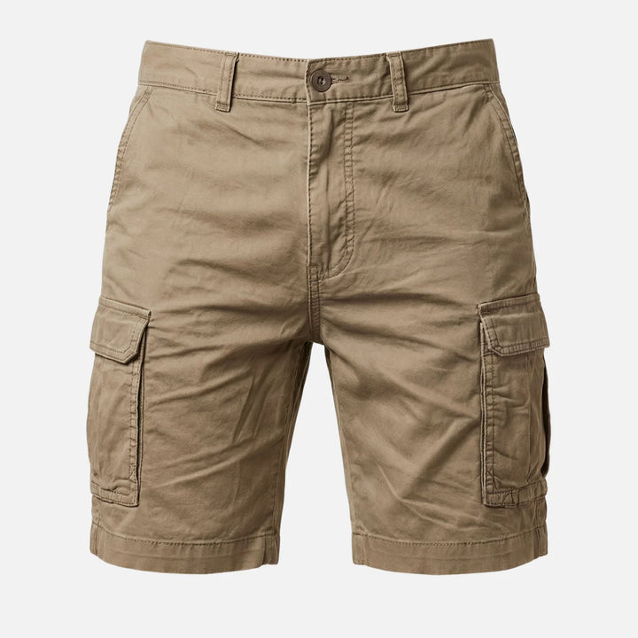 Herren Cargo-Bermudas mit Taschen Sommer Lockere Passform
