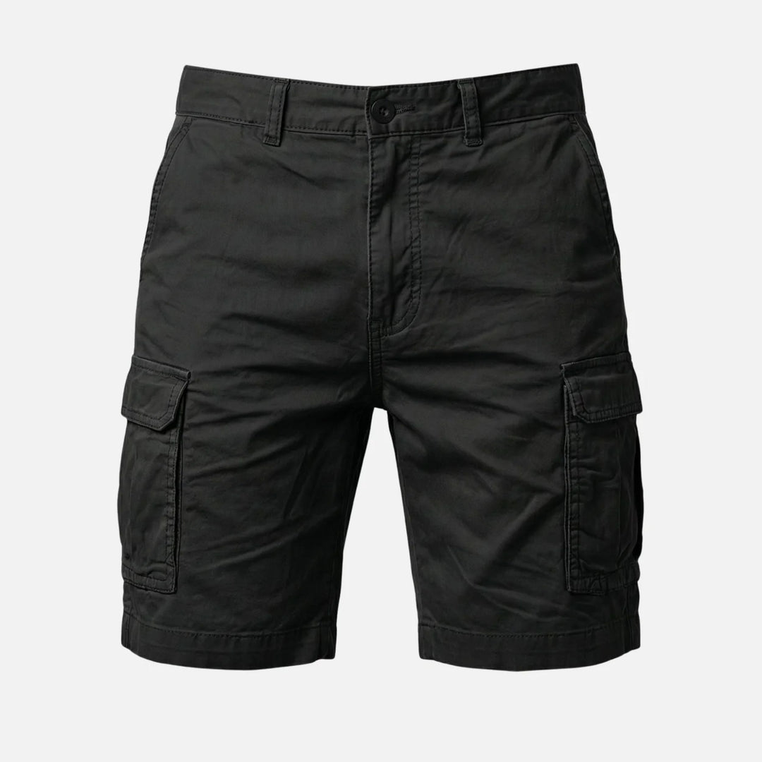 Herren Cargo-Bermudas mit Taschen Sommer Lockere Passform