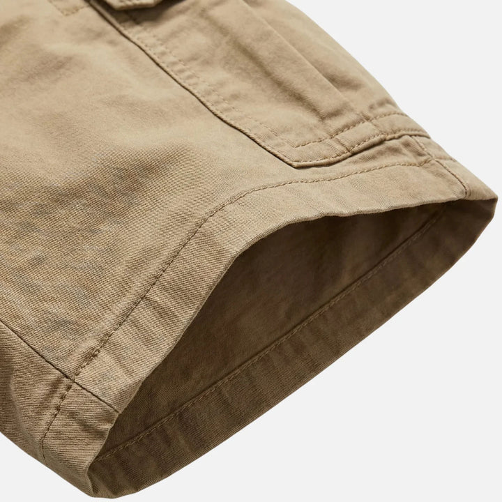 Herren Cargo-Bermudas mit Taschen Sommer Lockere Passform