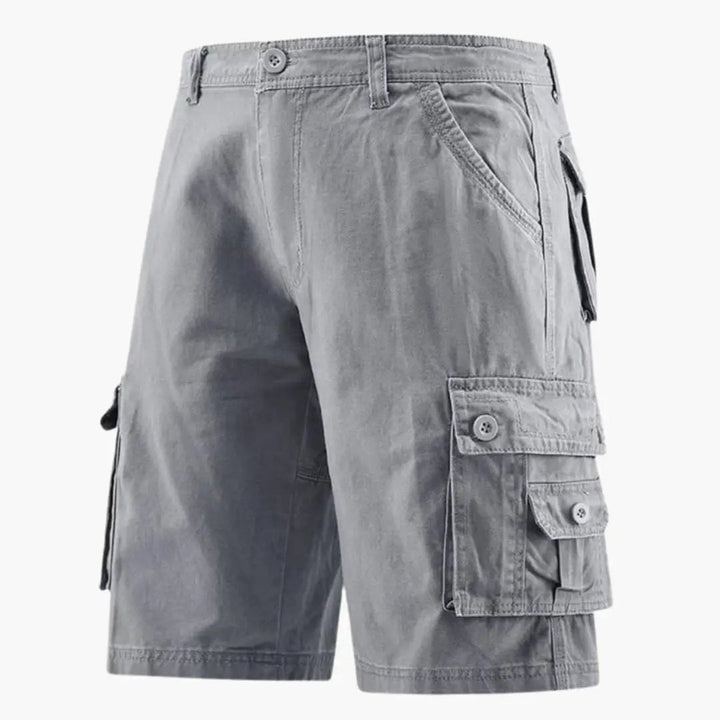 Herren Cargo-Shorts Knielang Mehrere Taschen Relaxed Fit