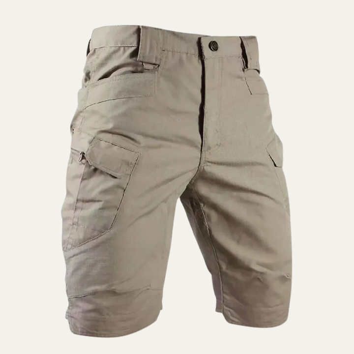 Herren Cargo-Shorts Relaxed Fit Viele Taschen Knielänge