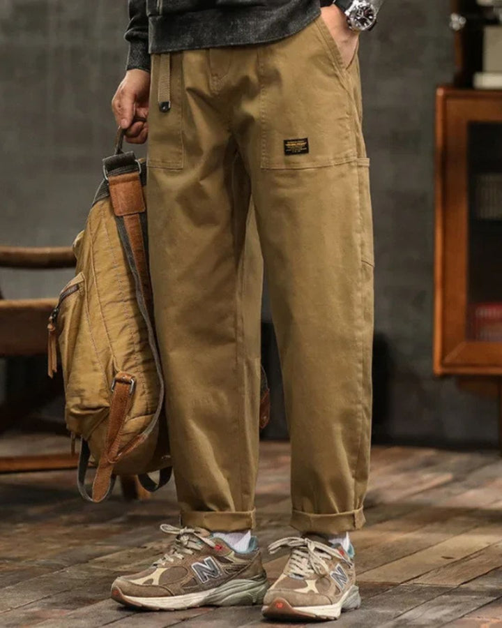 Herren Cargohose Relaxed Fit Gerades Bein Mehrere Taschen