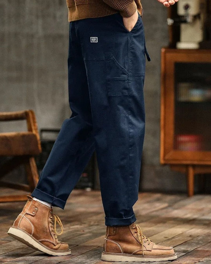 Herren Cargohose Relaxed Fit Gerades Bein Mehrere Taschen