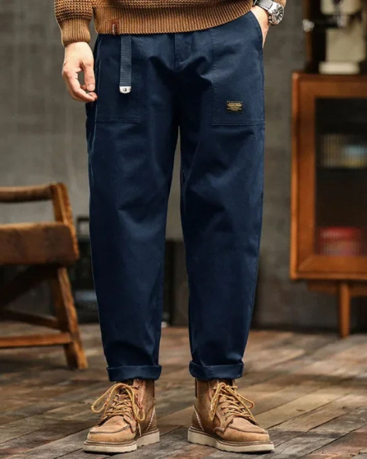 Herren Cargohose Relaxed Fit Gerades Bein Mehrere Taschen
