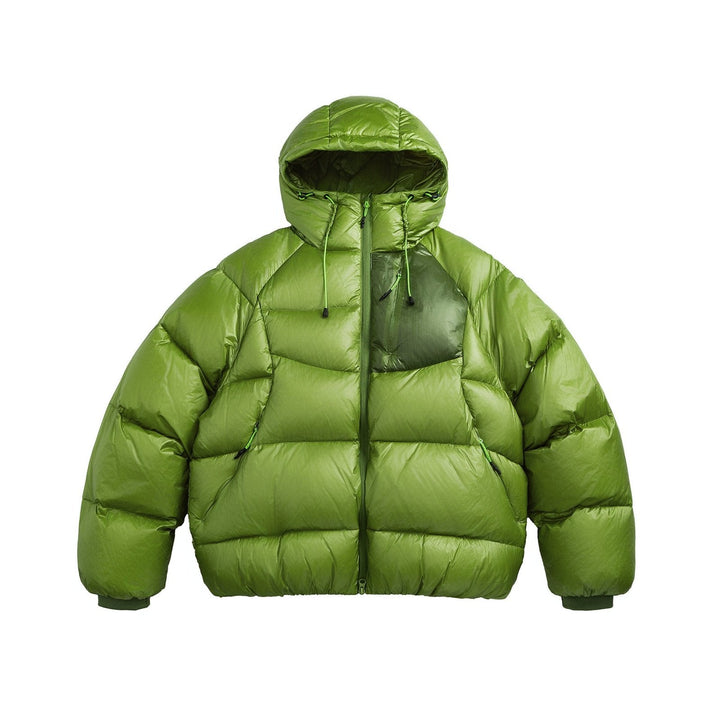 Herren Daunenjacke mit arthur für kalte Tage im Alltag - Rotorange