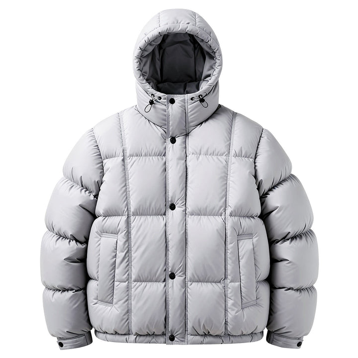 Herren Daunenjacke mit daniel für kalte Tage im Alltag - Braun