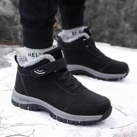 Herren gefütterte Winterstiefel